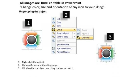 Marketing Diagram Circular Progress Layout Flow Business Framework Model