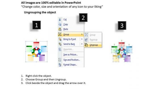 Marketing Diagram Five Activity Program Sales Diagram