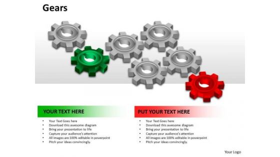 Marketing Diagram Gears Business Framework Model