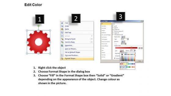 Marketing Diagram Gears Process 7 Stages Consulting Diagram
