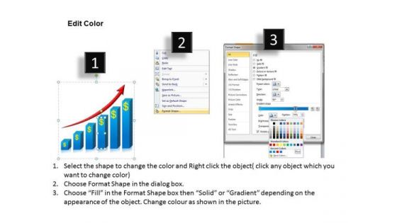 Marketing Diagram Growth Of Business Sales Diagram