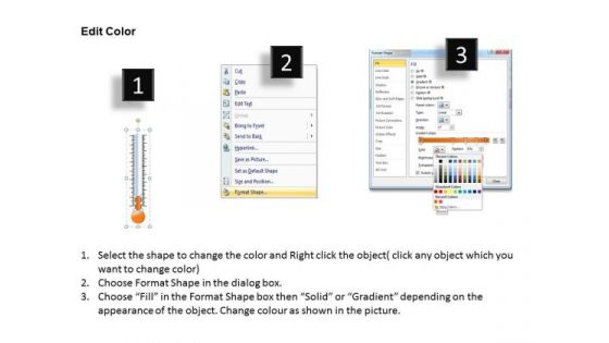 Marketing Diagram Pick Your Thermometer Business Framework Model