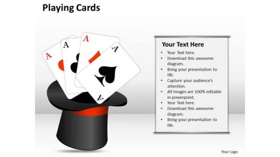 Marketing Diagram Playing Cards Business Cycle Diagram