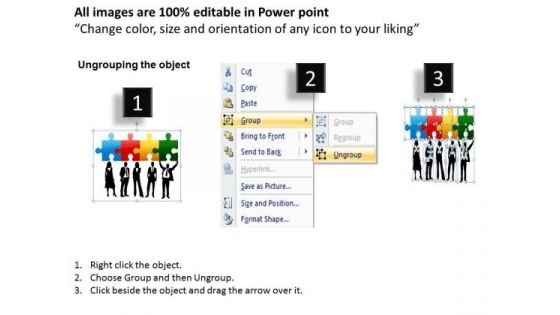Marketing Diagram Puzzle Pieces Fitting Style 1 Mba Models And Frameworks