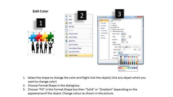 Marketing Diagram Puzzle Pieces Fitting Style 1 Mba Models And Frameworks