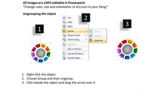 Marketing Diagram Ring Chart Process Diagrams Business Framework Model