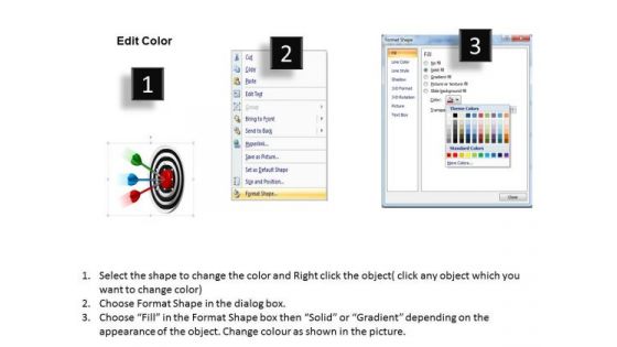 Marketing Diagram Targets Style 1 Strategy Diagram