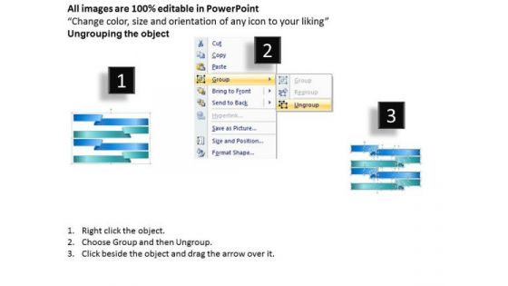 Marketing Diagram Text Boxes 4 Steps Strategy Diagram