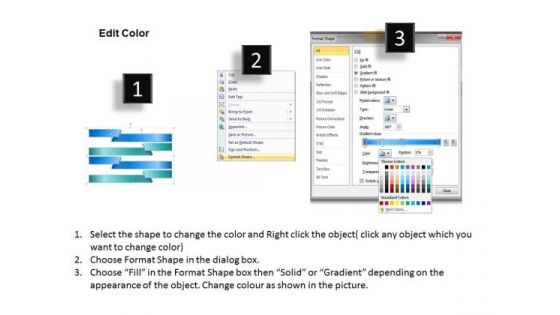 Marketing Diagram Text Boxes 4 Steps Strategy Diagram