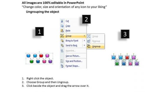 Marketing Diagram Text Circles PowerPoint Templates Sales Diagram