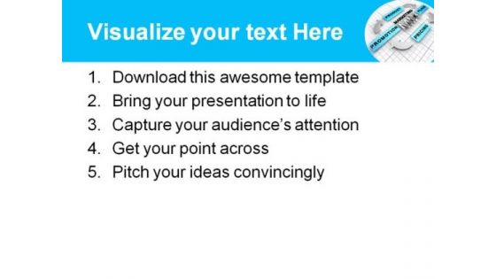 Marketing Mix Business PowerPoint Template 0510