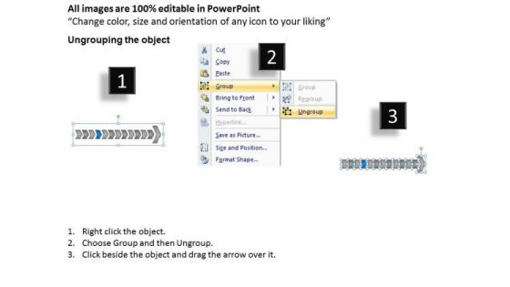 Marketing PowerPoint Template Consecutive Representation Ppt Of 12 Arrows 5 Image