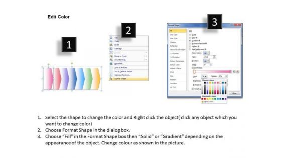 Marketing PowerPoint Template Parellel Illustration Ppt Templates Of 7 Steps 1 Graphic