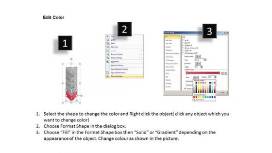 Marketing Ppt Arrow 5 Power Point Stage 1 Communication Skills PowerPoint 6 Image