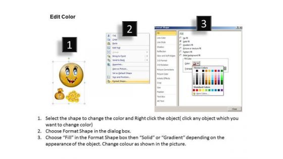 Marketing Ppt Template Business Smiley Face 3 Strategy PowerPoint 1 Design