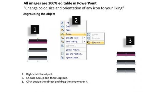 Marketing Ppt Template Linear Flow 3 Power Point Stage Business Plan PowerPoint 2 Graphic