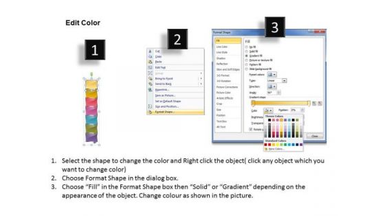 Marketing Ppt Template Plumb Arrow Steps Working With Slide Numbers 7 Stages 1 Image