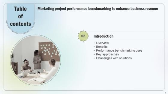 Marketing Project Performance Benchmarking To Enhance Business Revenue CRP CD V