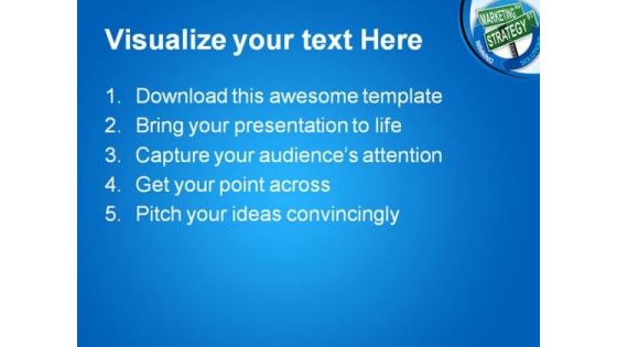Marketing Strategy And Solutions Business PowerPoint Templates And PowerPoint Backgrounds 0811
