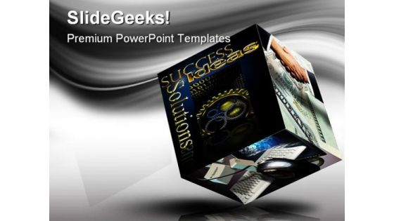 Marketing Success Ideas Business PowerPoint Templates And PowerPoint Backgrounds 0211