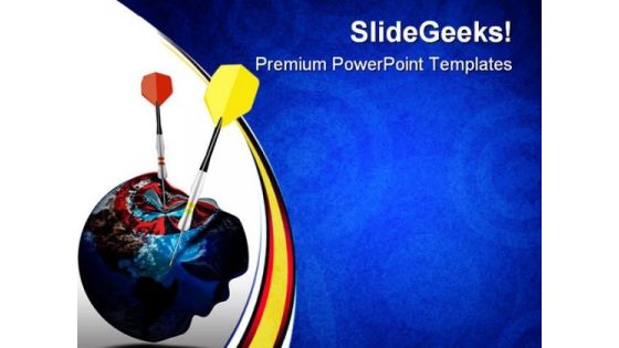 Marketing Targets Business PowerPoint Templates And PowerPoint Backgrounds 0711