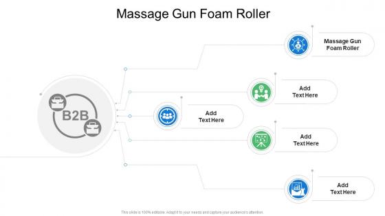 Massage Gun Foam Roller In Powerpoint And Google Slides Cpb