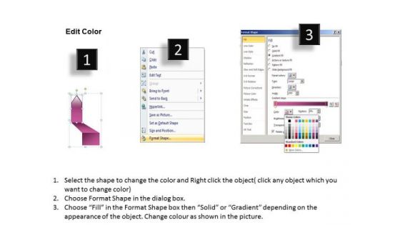 Massively Parallel Processing Arrow Multiple Tasks PowerPoint Templates