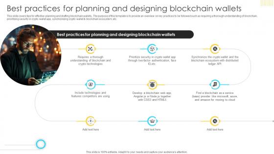 Mastering Blockchain Wallets Best Practices For Planning And Designing Blockchain BCT SS V