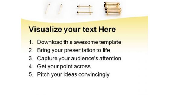Match Well Metaphor PowerPoint Templates And PowerPoint Backgrounds 0711