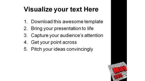 May 2011 Future Business PowerPoint Templates And PowerPoint Backgrounds 0311