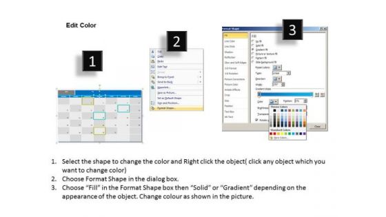 May 2013 Calendar PowerPoint Slides Ppt Templates