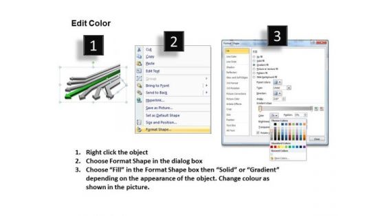 Mba Models And Frameworks 3d Arrows Styli Strategy Diagram
