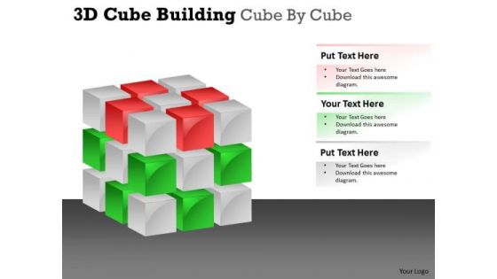 Mba Models And Frameworks 3d Cube Building Cube By Cube Strategic Management