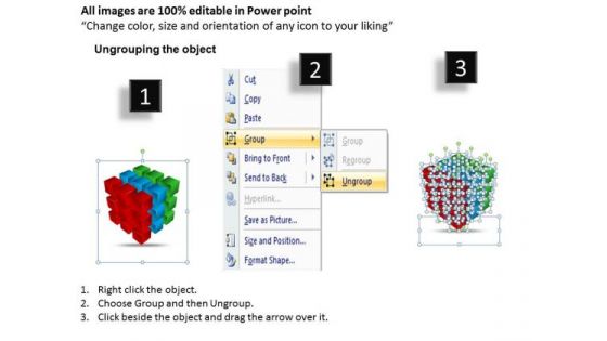 Mba Models And Frameworks 3d Cube Perspective Strategic Management