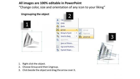 Mba Models And Frameworks 3d Funnel Diagram For Process Flow Sales Diagram