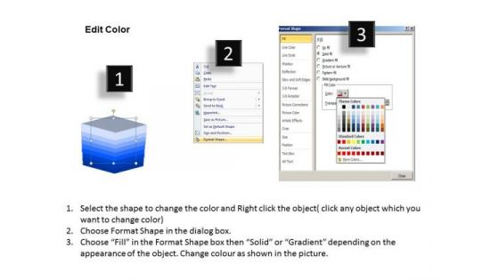 Mba Models And Frameworks 3d Lists PowerPoint Slide Sales Diagram