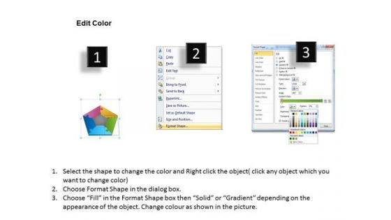 Mba Models And Frameworks 3d Mixed Puzzle Process Marketing Diagram
