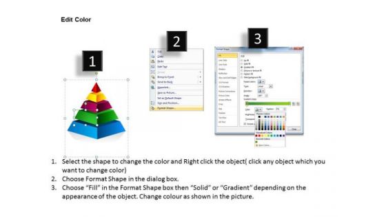 Mba Models And Frameworks 5 Stages With Independent Design Business Diagram