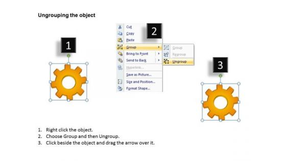 Mba Models And Frameworks 6 Circular Gears Interconnected Marketing Diagram