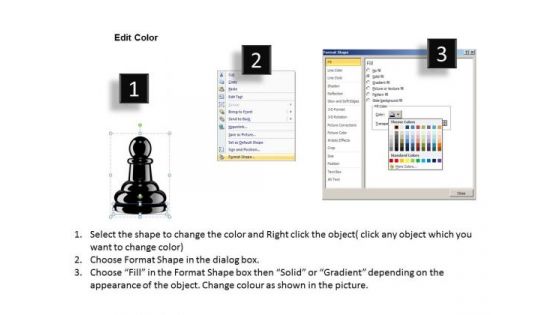 Mba Models And Frameworks Chess Pawn Pieces Marketing Diagram