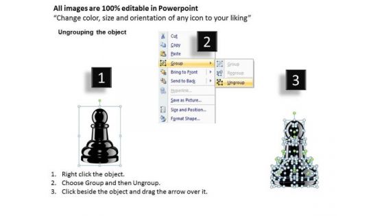 Mba Models And Frameworks Chess Pawn Pieces Sales Diagram