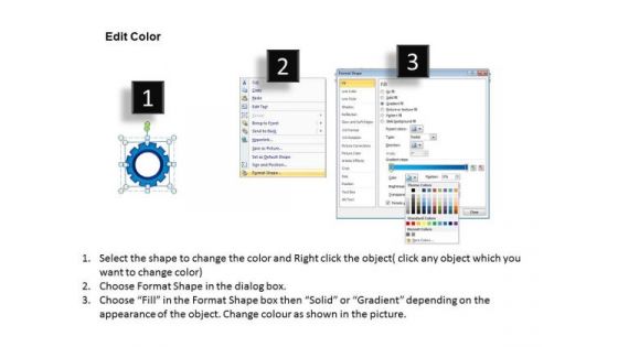Mba Models And Frameworks Circular Gears Flowchart Process Diagram Stages 9 Sales Diagram