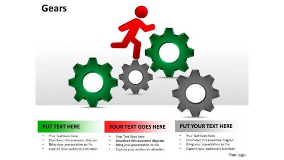 Mba Models And Frameworks Gears Business Diagram