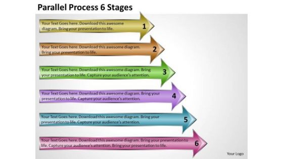 Mba Models And Frameworks Parallel Process 6 Stages Strategic Management