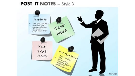 Mba Models And Frameworks Post It Notes Style 3 Strategic Management