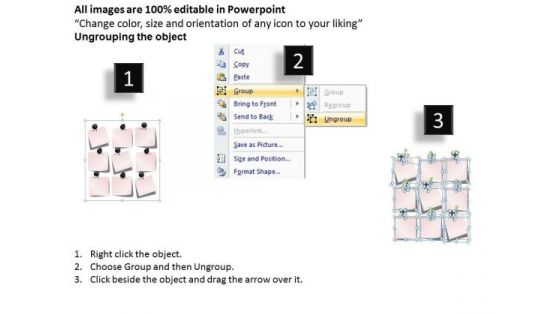 Mba Models And Frameworks Post It Notes Style 4 Strategic Management