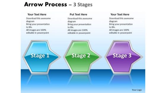 Mba Models And Frameworks Strategy Diagram Arrow Process 3 Stages Consulting Diagram