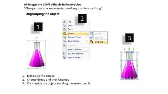 Measuring Beakers Flasks PowerPoint Image Graphics Ppt Slides
