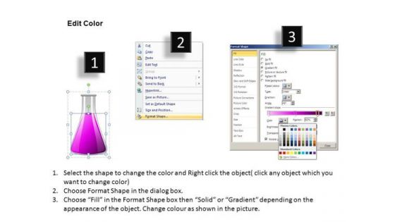 Measuring Beakers Flasks PowerPoint Image Graphics Ppt Slides