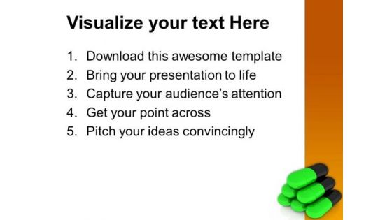 Medical Pills In Form Of Pyramid PowerPoint Templates Ppt Backgrounds For Slides 0713